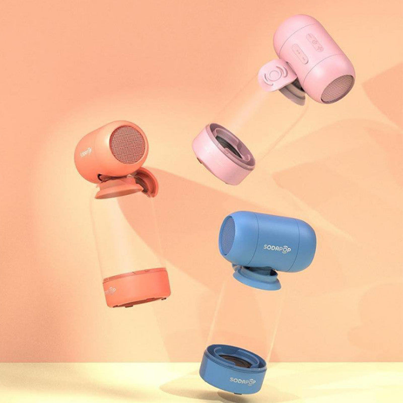 Creative Bottle Wireless Bluetooth Small Speaker Subwoofer Small Steel Cannon Drink Bottle Amplifier Small Speaker