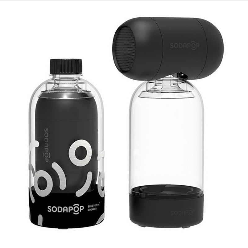 Creative Bottle Wireless Bluetooth Small Speaker Subwoofer Small Steel Cannon Drink Bottle Amplifier Small Speaker