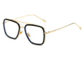 Flat Mirror Retro Men's And Women's Iron Man With The Same Frame Glasses
